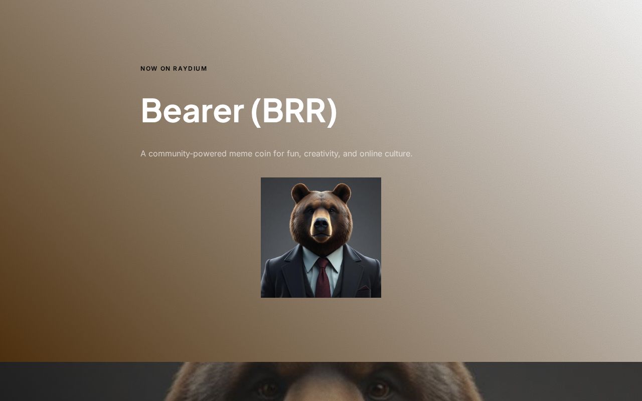 Carrd profile picture for @bearer